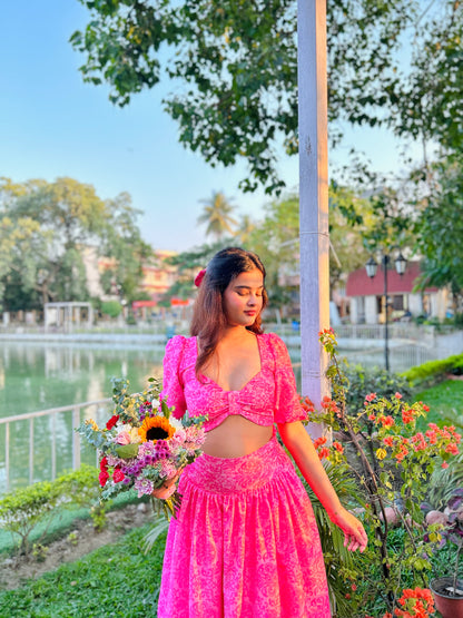 Barbie blush coord set