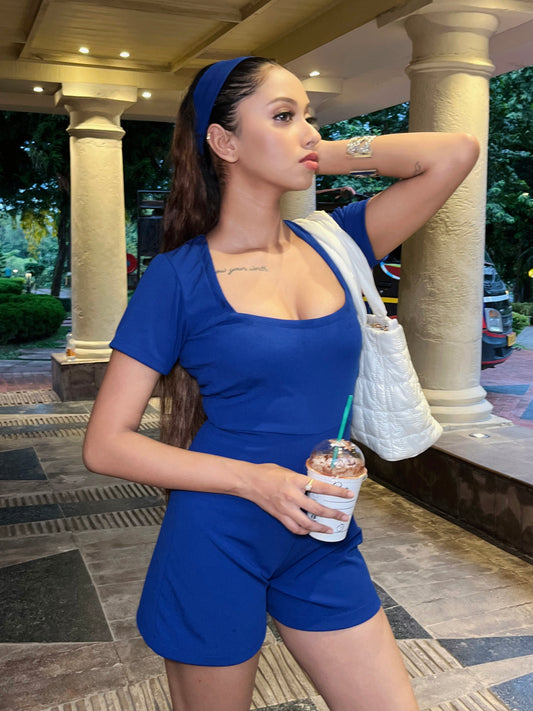 Royal Blu Playsuit