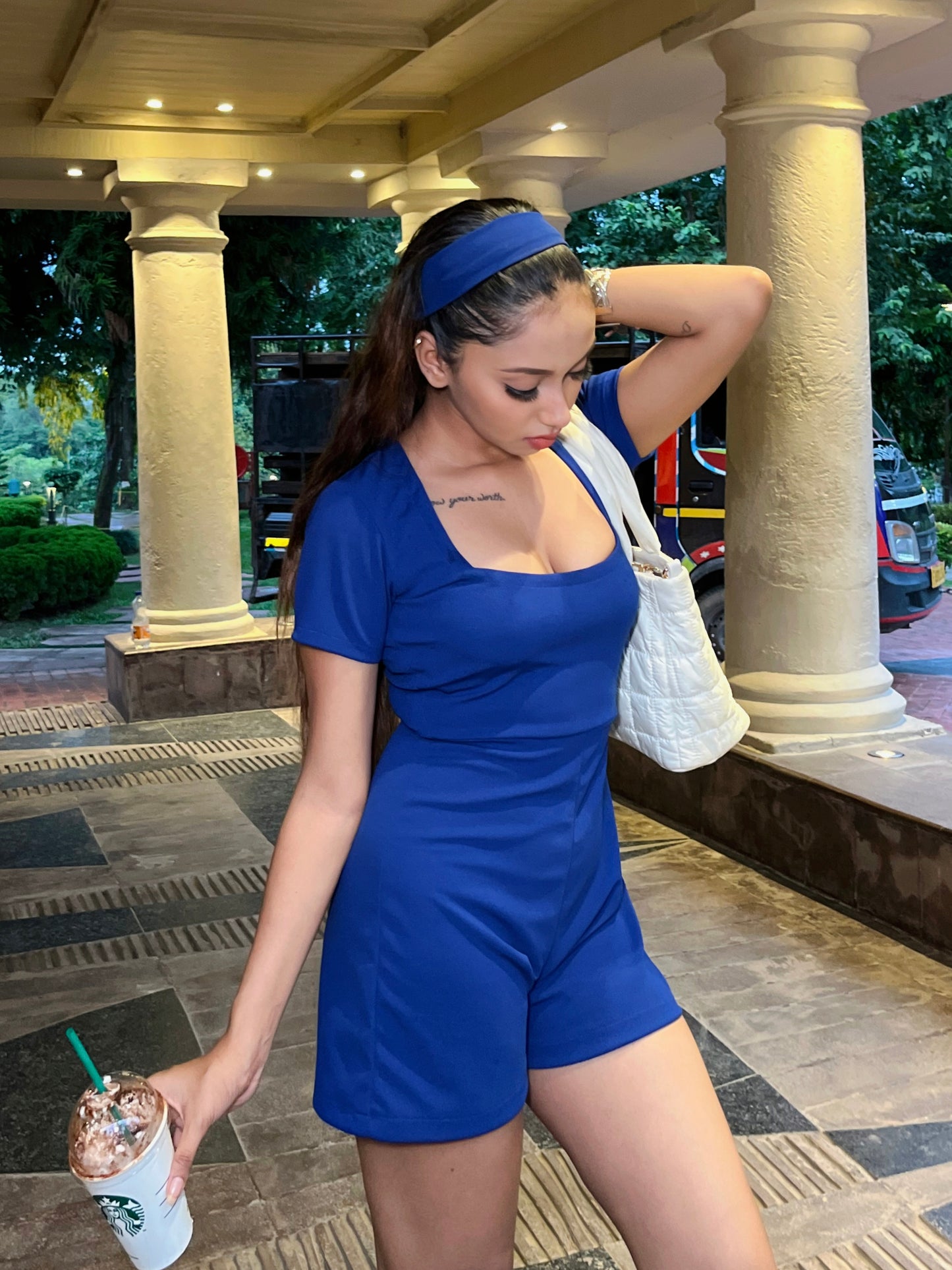 Royal Blu Playsuit