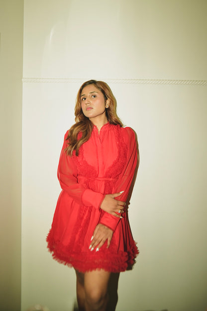 Crimson Crush Dress