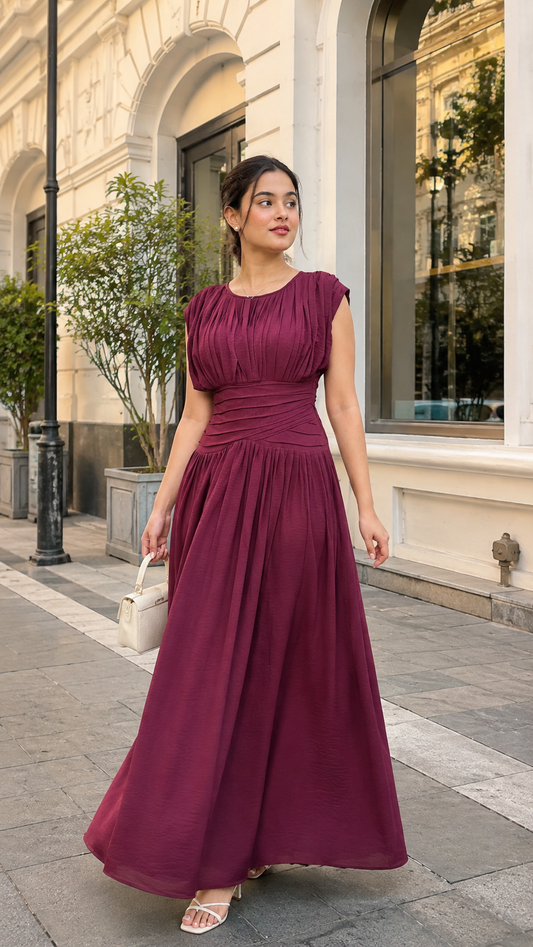 Merlot Dress