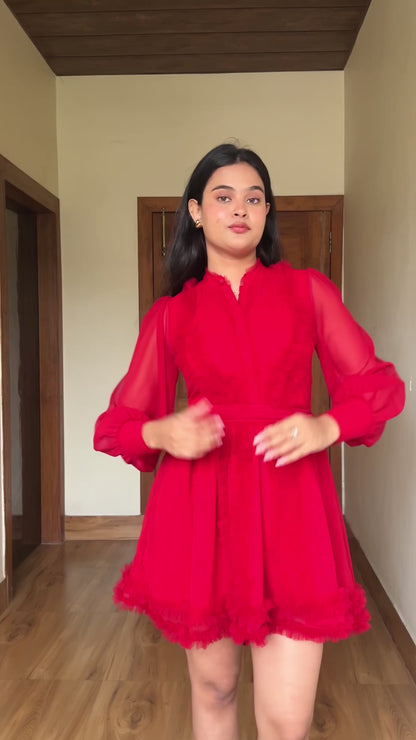 Crimson Crush Dress